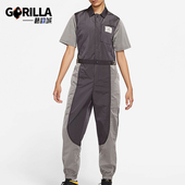 翻领连体衣DD7064 JORDAN女士束脚拼接梭织工装 082 耐克正品 Nike