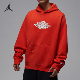 Nike/耐克官方正品JORDAN男士针织套头连帽休闲卫衣IB3004-673