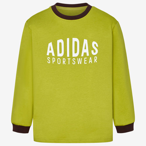 Adidas阿迪达斯正品LK LS儿童运动休闲柔软长袖上衣T恤LD3816