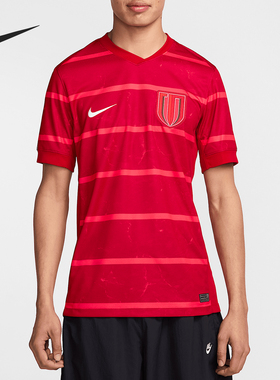 Nike/耐克官方正品夏季新款男士足球比赛训练短袖T恤HM6166-687