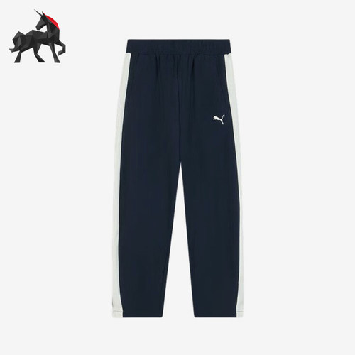 Puma/彪马正品T7防泼水复古经典儿童针织透气休闲运动裤950557-01