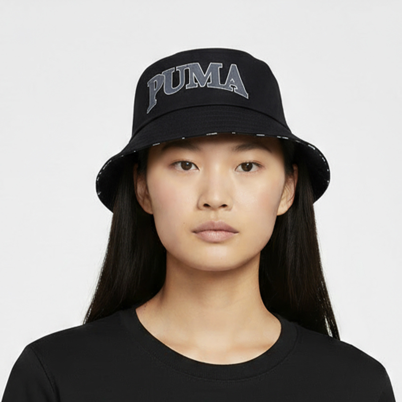 Puma/彪马正品当季新款男女同款遮阳印花时尚渔夫帽025125-01