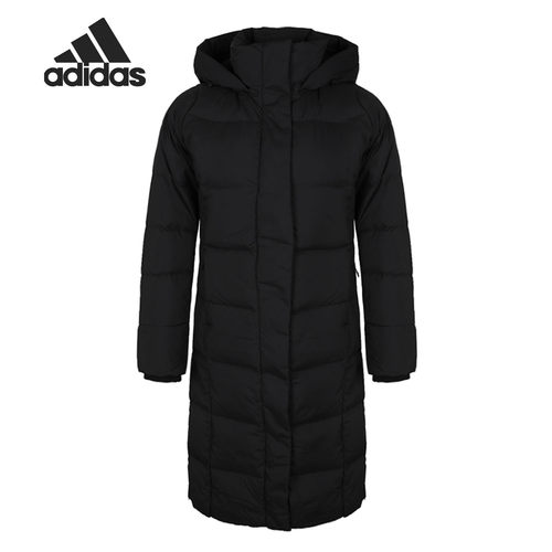 Adidas冬季连帽保暖运动羽绒服