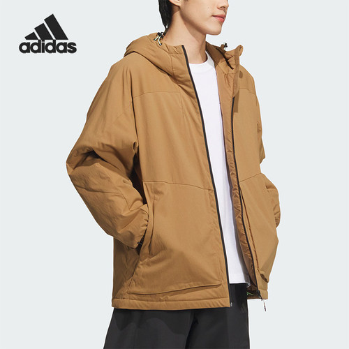 阿迪达斯男子运动棉衣JY4196