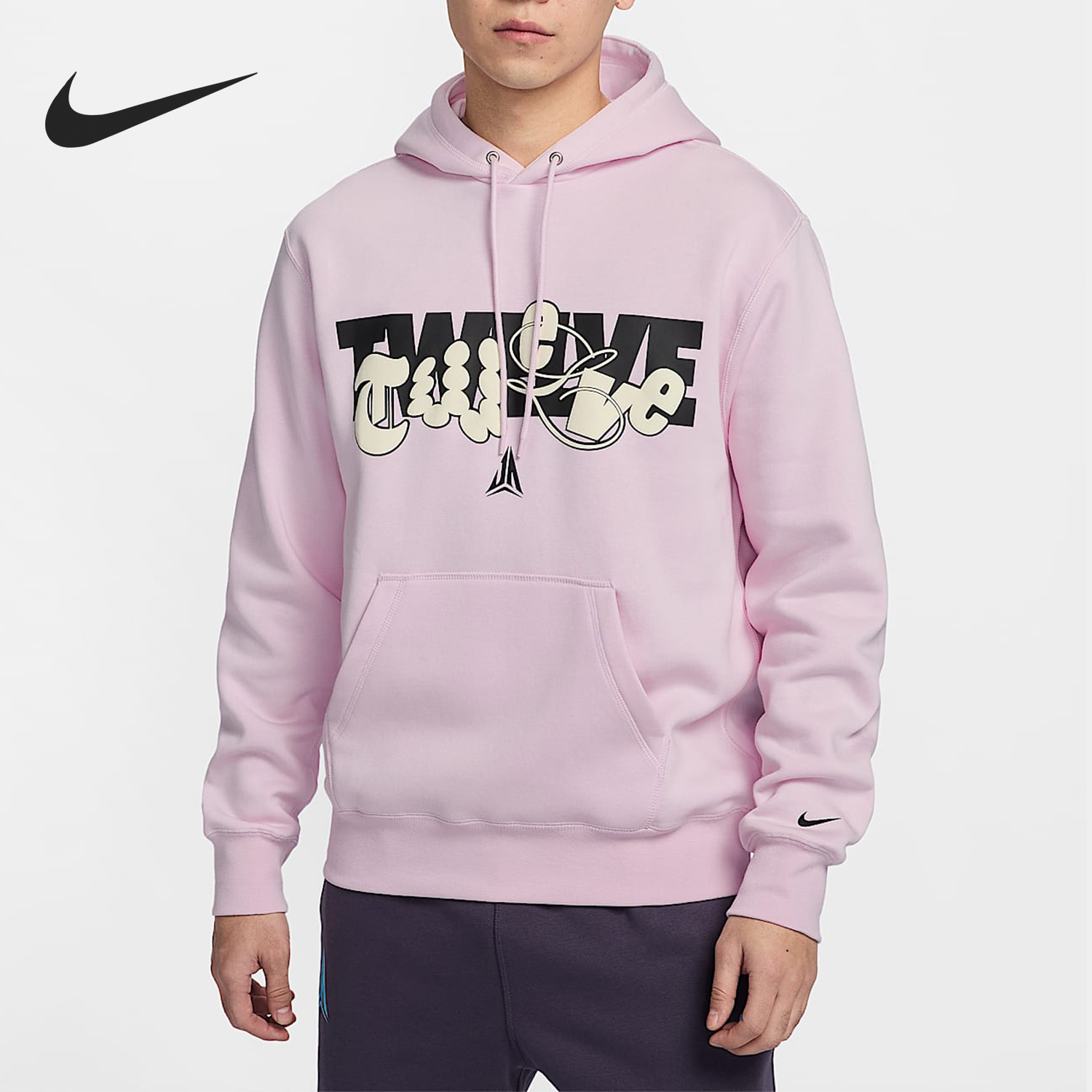 Nike/耐克正品Ja Club Fleece男士加绒篮球卫衣FZ1039-663