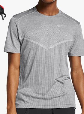 Nike/耐克 正品休闲男子圆领运动时尚紧身跑步短袖T恤 AJ7616-056
