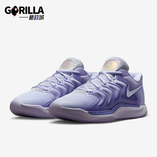 Nike/耐克正品KD 17 BAD男士运动时尚防滑训练篮球鞋FJ9487-500