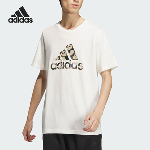 阿迪达斯官方正品 运动潮流圆领短袖 男士 T恤JI6840 TEE1 Adidas