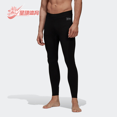 Adidas/阿迪达斯正品新款男士运动休闲简约紧身长裤GD9412