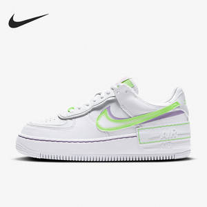 Nike/耐克官方正品Air Force 1女士耐磨轻便运动板鞋DD9684-100