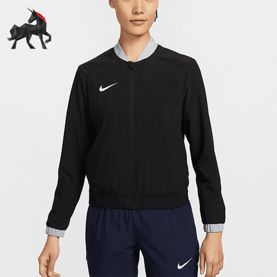 Nike/耐克正品Dri-FIT女士运动口袋梭织经典短款外套IB8901-010