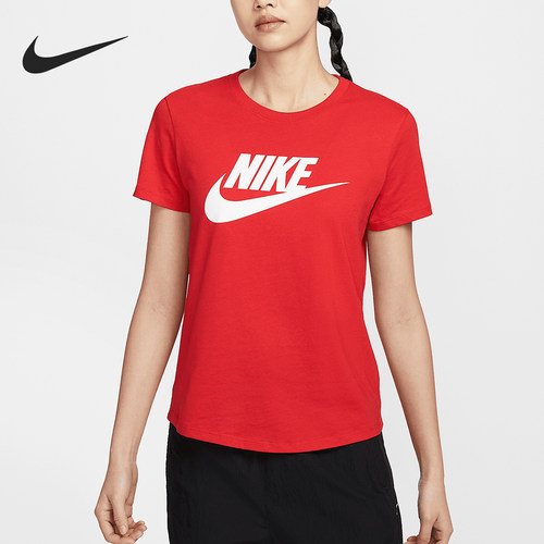 Nike/耐克正品Sportswear Essentials 女士印花短袖T恤DX7907-657