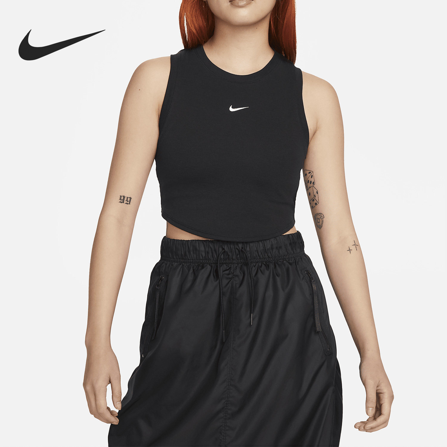 Nike/耐克官方正品新款健身女子圆领透气运动无袖背心FB8280-010,运动服/休闲服装,运动T恤,淘宝优惠券,粉丝福利购,淘宝优惠卷