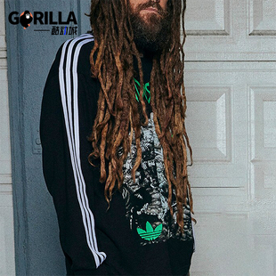 Adidas LONGLSEEVE KORN三叶草男士 T恤IW7523 阿迪达斯正品