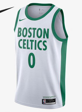 Nike/耐克正品NBA波士顿凯尔特人塔图姆篮球男球衣CN1715-104