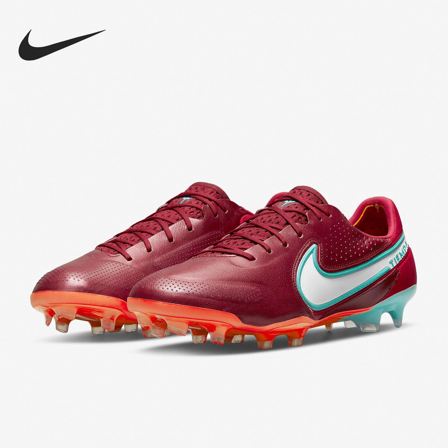 Nike/耐克官方正品传奇9 FG高端袋鼠皮长钉男子足球鞋CZ8482-616