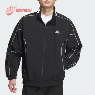 WOVEN WORD JKT男女宽松立领外套JH1023 阿迪达斯正品 Adidas