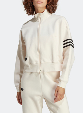 Adidas/阿迪达斯正品三叶草TRACKTOP 女子运动夹克外套IB7316