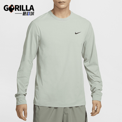 耐克男士运动训练保暖圆领上衣