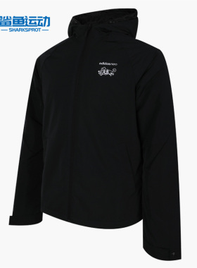 Adidas/阿迪达斯正品春季新款男子M ART PAD JKT薄棉服GF7092