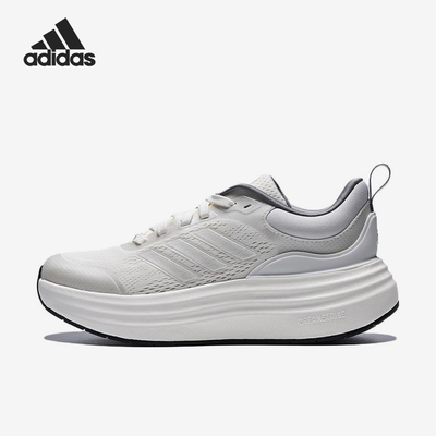 Adidas/阿迪达斯正品NORASHEL新款女白色经典厚底鞋跑步鞋JS4890