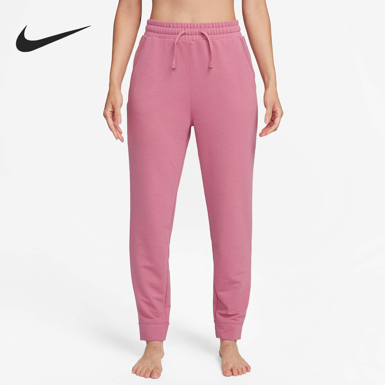 Nike/耐克正品秋季新款女士针织运动训练束脚长裤DM7038-667