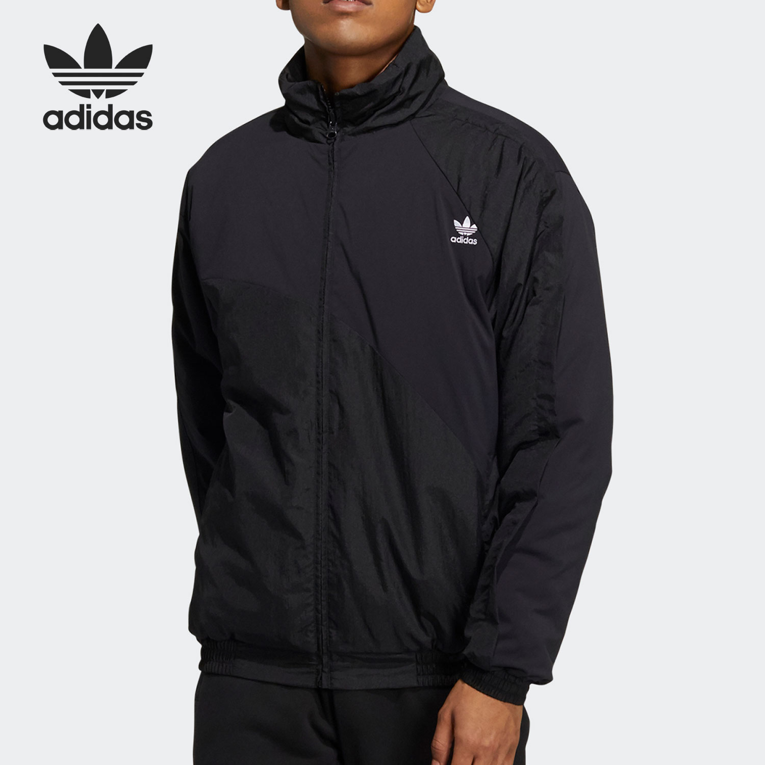 Adidas/阿迪达斯正品三叶草当季男子保暖双面穿棉服HE6611