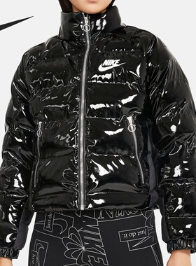 Nike/耐克正品当季新款女子休闲舒适运动保暖时尚短款棉服 CU6713