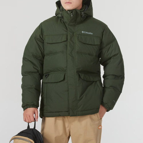 哥伦比亚男士户外保暖防水棉服