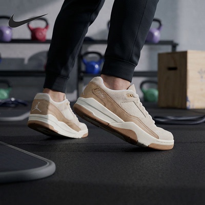 Nike/耐克正品JORDAN女士运动拼接耐磨减震篮球鞋IB4414-120