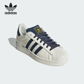 Adidas JR6989 低帮休闲板鞋 阿迪达斯正品 三叶草男女运动皮革经典