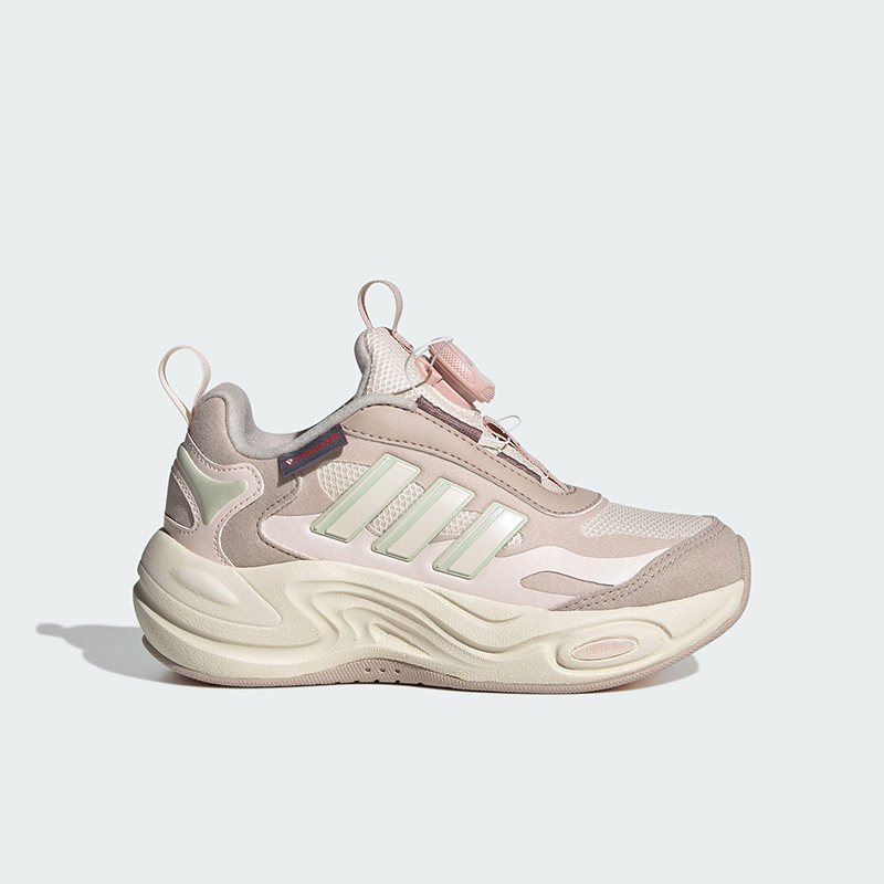 Adidas/阿迪达斯正品2025秋季款儿童日常低帮旋转扣运动鞋JR2145