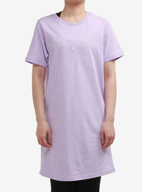 PUMA/彪马正品秋冬季女子新款百搭透气休闲运动连衣裙845966-16