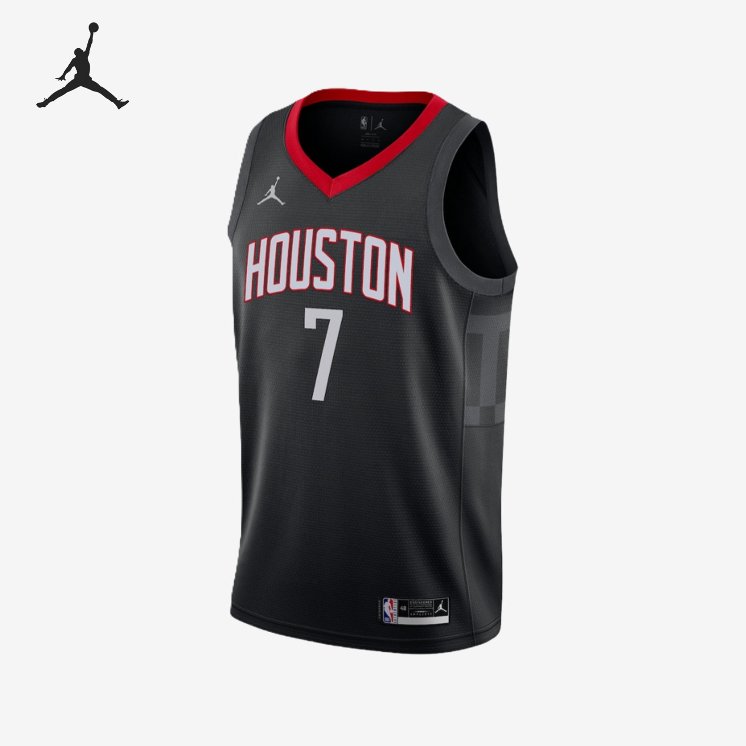 Nike/耐克官方正品JORDAN新款男女黑红色休闲篮球背心DO9527-017