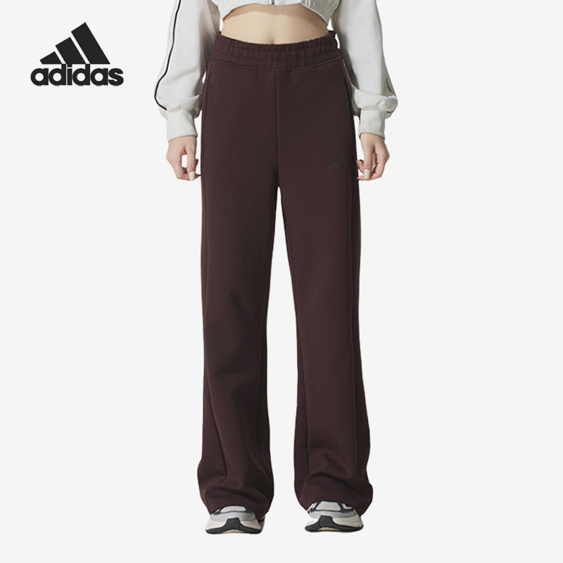 Adidas/阿迪达斯正品MS KN PNT2女士运动针织微喇休闲长裤KC0023