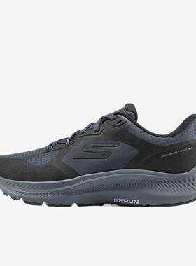 Skechers斯凯奇正品MEN'S GO男款圆头运动休闲跑步鞋220889-BLK