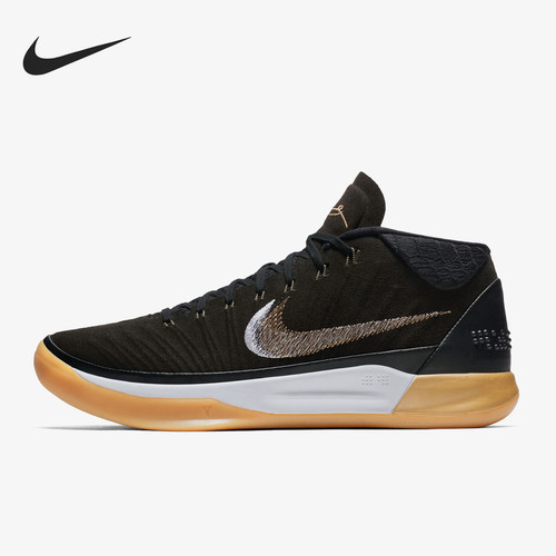 Nike/耐克正品Kobe AD男士防滑中帮训练实战篮球鞋AO9050-009