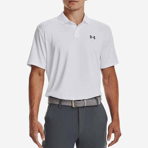 UA/安德玛正品夏季新款男子高尔夫运动翻领短袖POLO衫1377374-100
