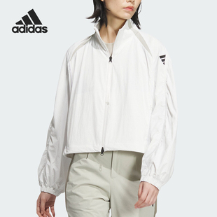 JKT Adidas 女士运动夹克外套JN0764 阿迪达斯正品 FUSTL