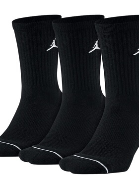 Jordan毛巾底篮球袜耐克袜子新款运动袜男袜高筒袜AJ女长袜DX9632