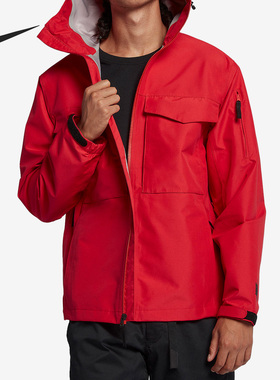 Nike/耐克正品运动男子休闲透气拉链连帽夹克外套AA1135-688