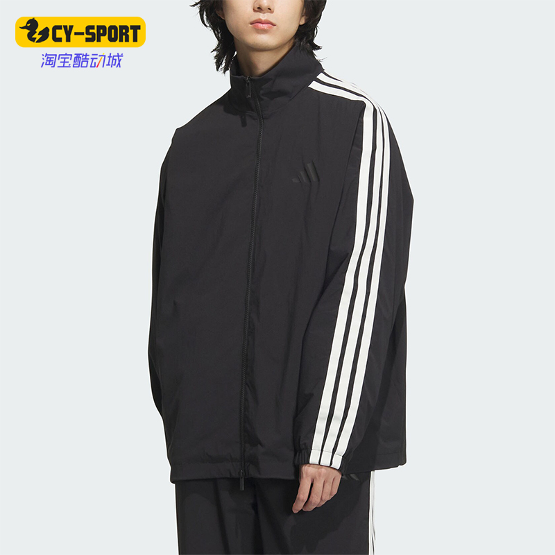 Adidas/阿迪达斯正品ST 3ST WV TT 男士拉链夹克外套JL6091