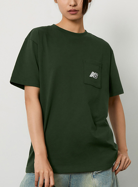 New Balance/NB正品2025新款男女时尚潮流运动短袖AMT42336-KOU