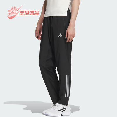 Adidas/阿迪达斯正品GYM 3S PNT 男士训练梭织健身运动裤KE3839