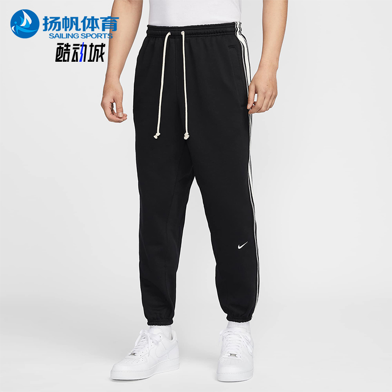 Nike/耐克正品秋冬新款男士运动休闲加绒篮球长裤HJ3884-010