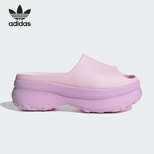 厚底拖鞋 Adidas JI2613 SLIDES女士经典 STAN 阿迪达斯正品 ADIFOM
