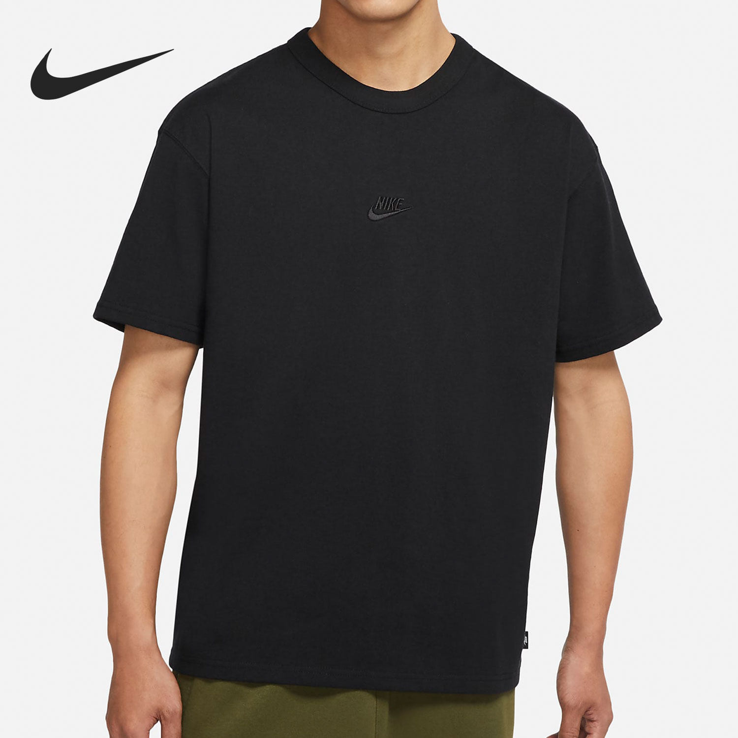 Nike耐克正品运动短袖棉男T恤重磅休闲上衣夏季新款宽松五分袖,运动服/休闲服装,运动T恤,淘宝优惠券,粉丝福利购,淘宝优惠卷