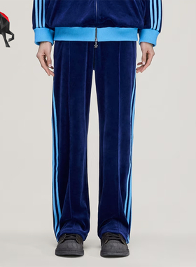 Adidas/阿迪达斯正品三叶草新款女蓝色街头经典时尚运动裤KD1493