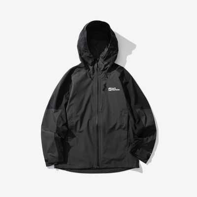 Jack wolfskin/狼爪正品新款男士连帽户外冲锋衣A61823A-6350