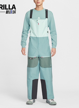 Nike/耐克正品torm-FIT男士滑雪拼接宽松运动背带裤HV1128-353